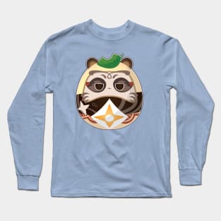 Sayu Mujina Flurry - Muji-Muji Daruma Genshin Impact Mascot Long Sleeve T-Shirt